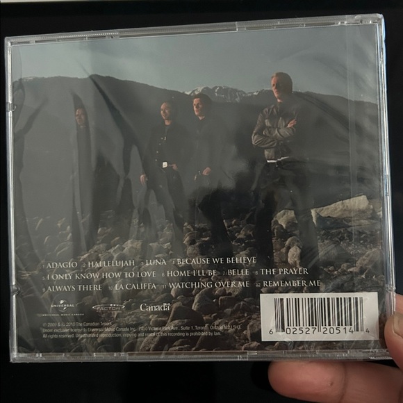 🇨🇦 BNWT SEALED Universal The Canadian Tenors CD - Picture 2 of 2